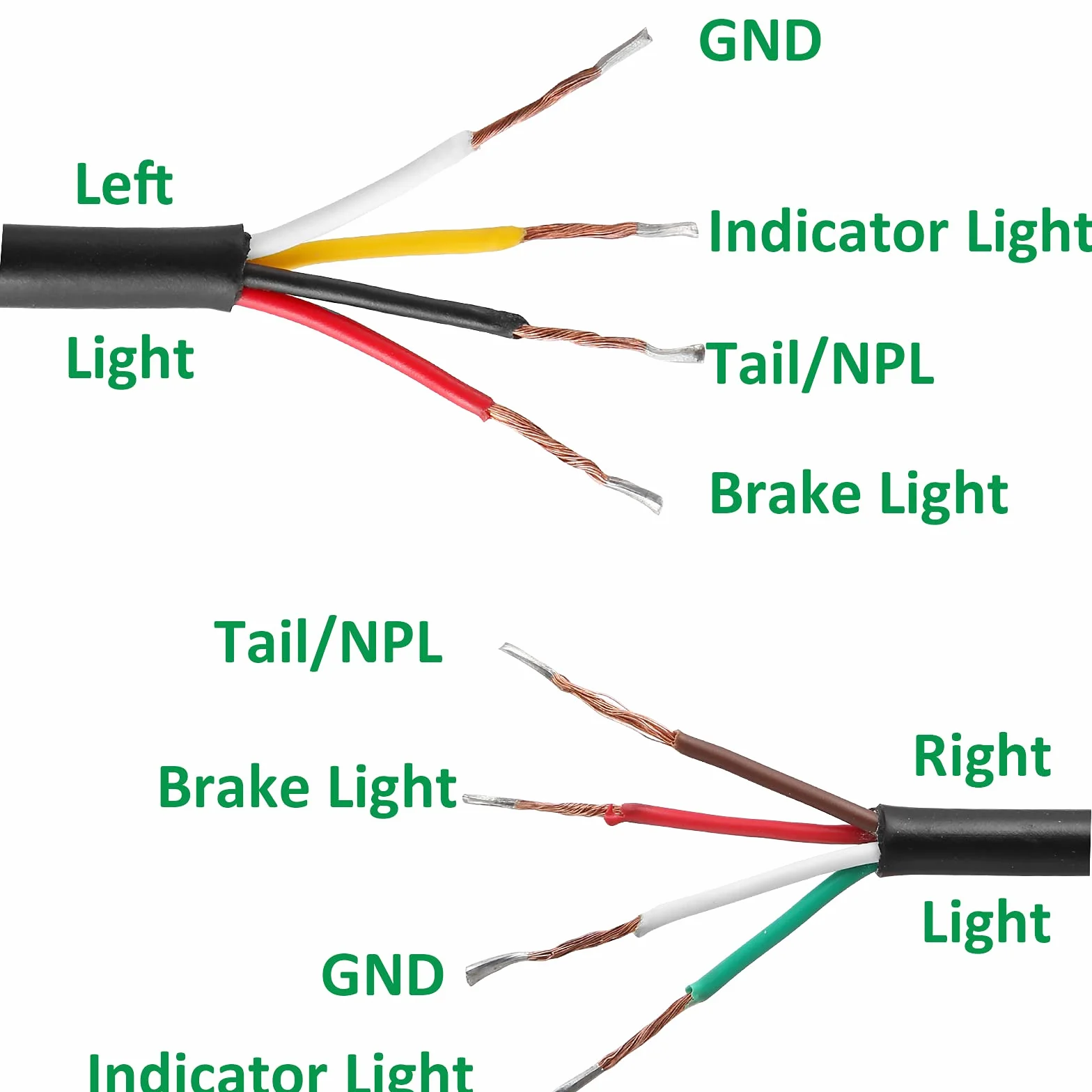 2 szt. 12/24 V LED tylne światła do przyczepy, 4 funkcje + reflektor, światła przyczepy 12 V, tylne światła LED, lampki kontrolne tablicy rejestracyjnej, wodoodporne, zanurzalne do kampera