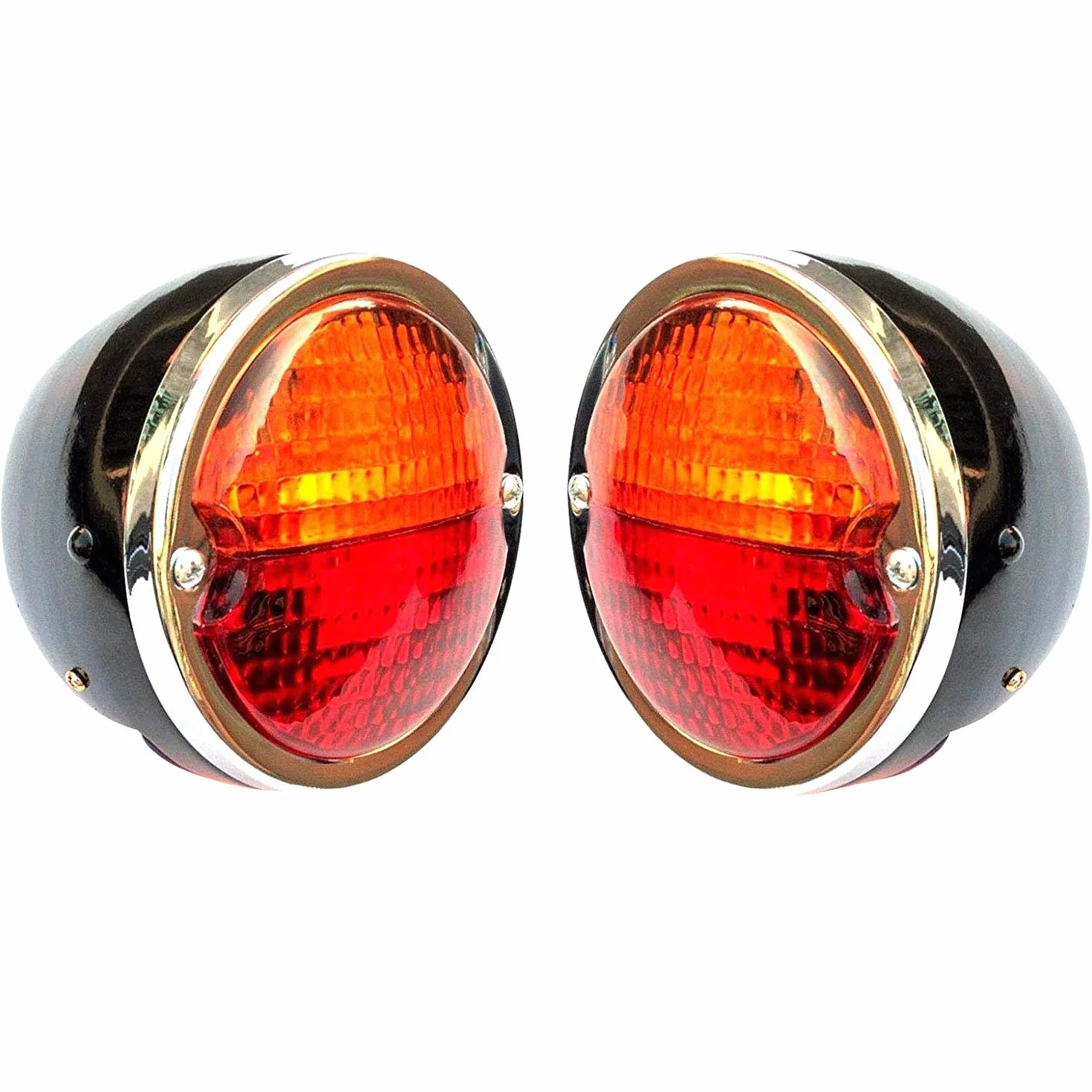 Okrągła lampa traktorowa w stylu vintage tylna lampa światło z tablicą rejestracyjną okno - 11000803