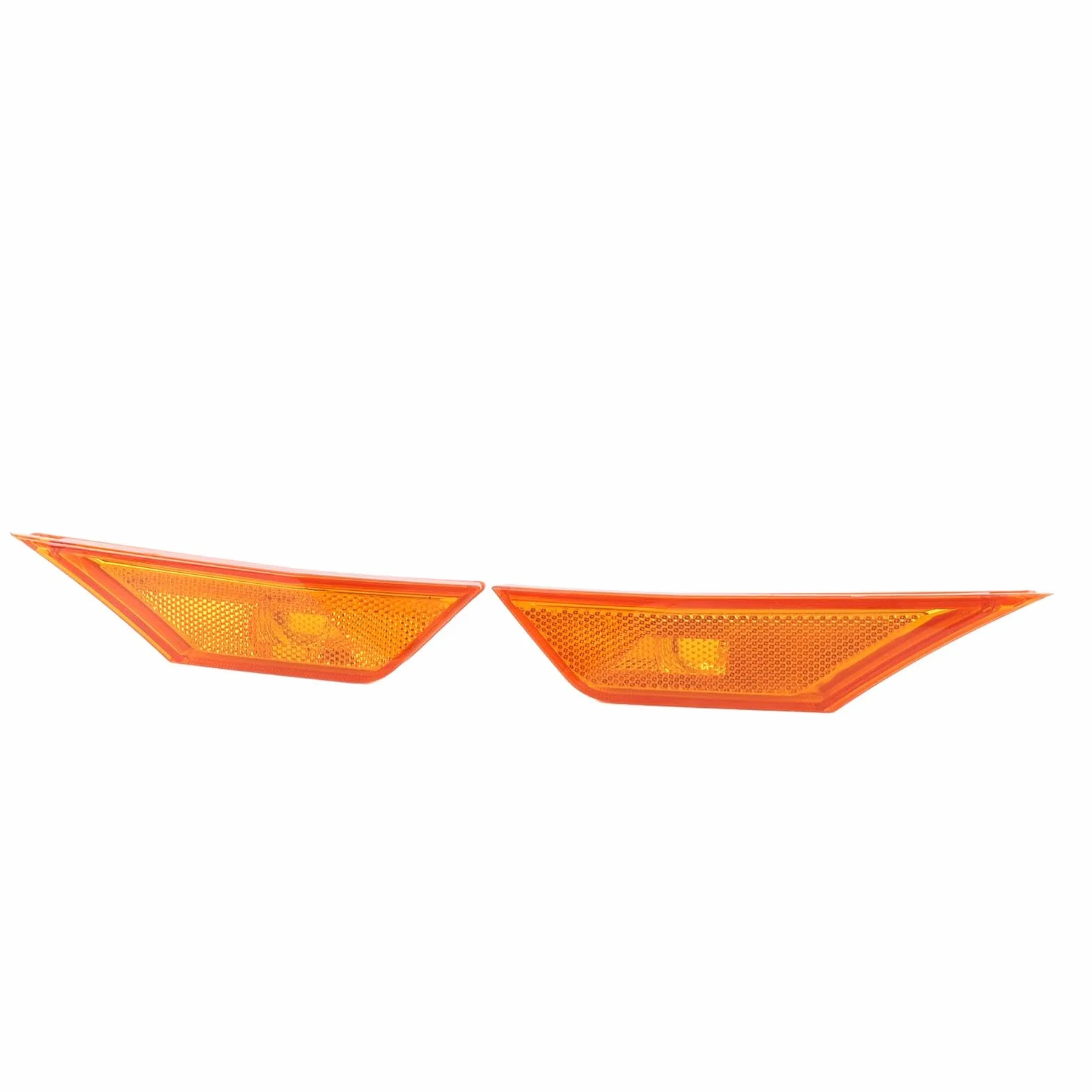 aqxreight Osłona Bocznego Znacznika Osłona Lampy Kierunkowskazu Zamiennik Lampy Bocznej na 34350 TET H01 34300 TE H01 z PC PP Materiał Zatrzask na Instalacji Zwiększona jasność (YELLOW)