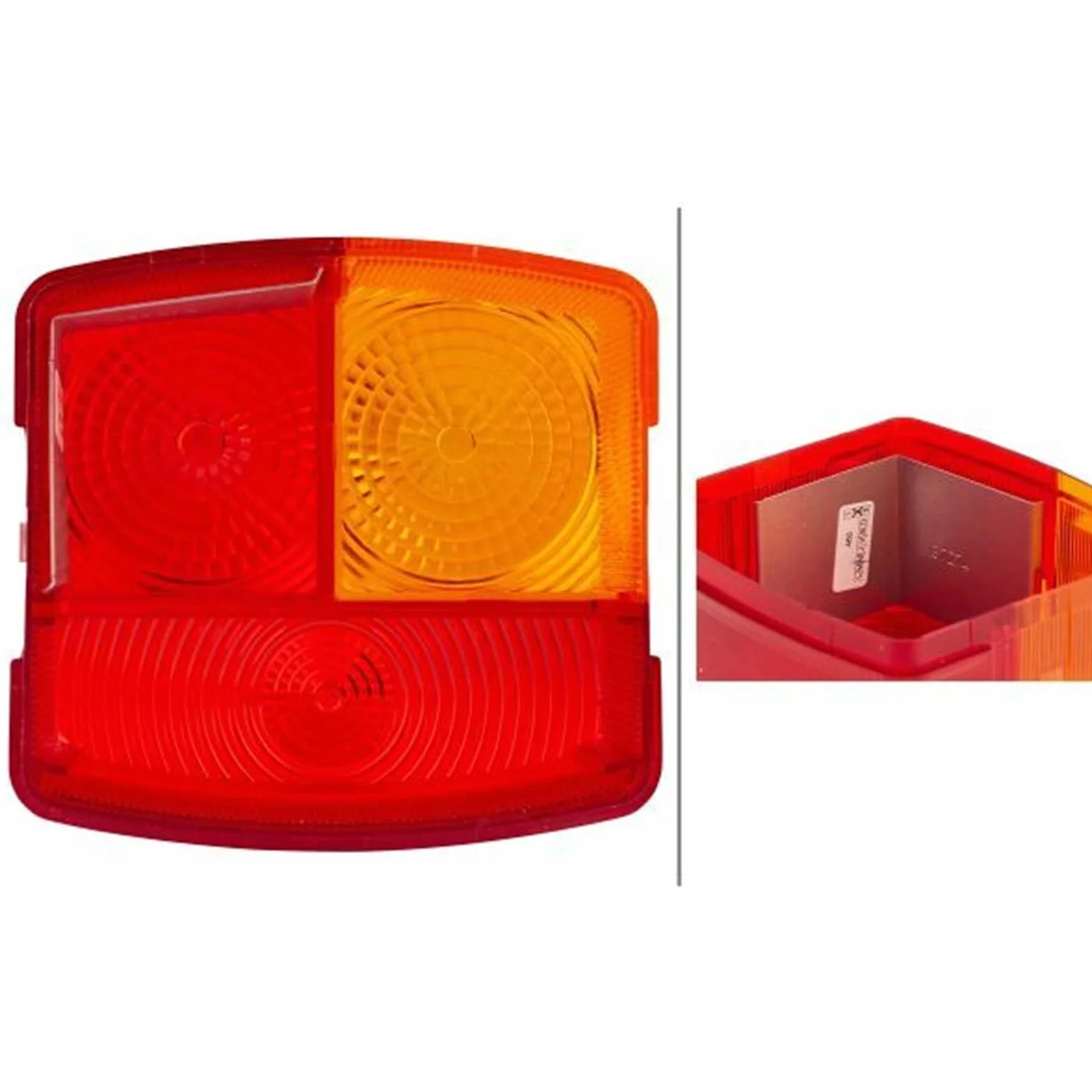 HELLA 2SD 002 776-231 Lampa tylna zespolona - Halogen - ECE - z lewej