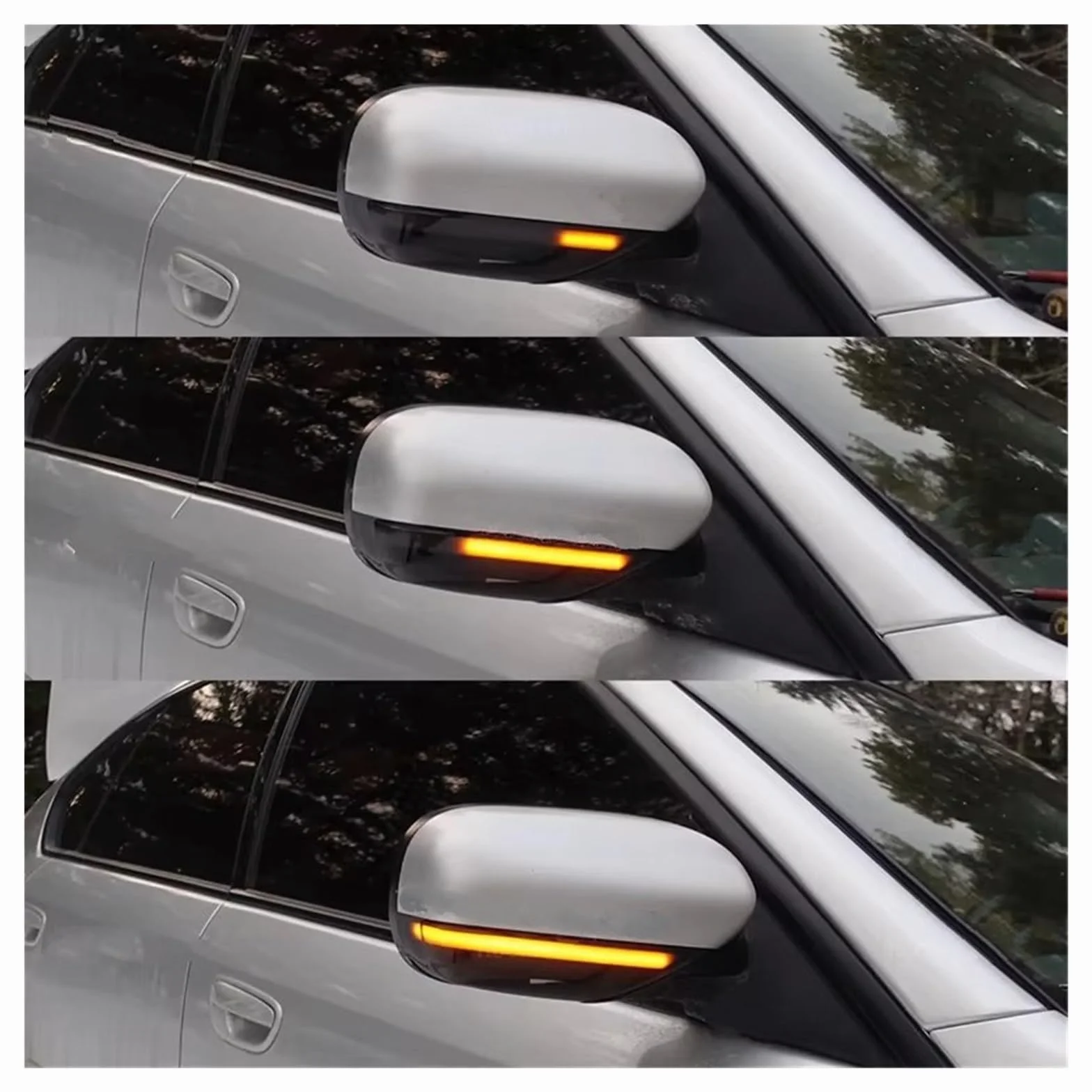Światło kierunkowskazu do Subaru Forester SG dla Legacy dla Outback BL BP 2003-2008 dla Tribeca B9 lusterko boczne migacz lampka LED dynamiczna