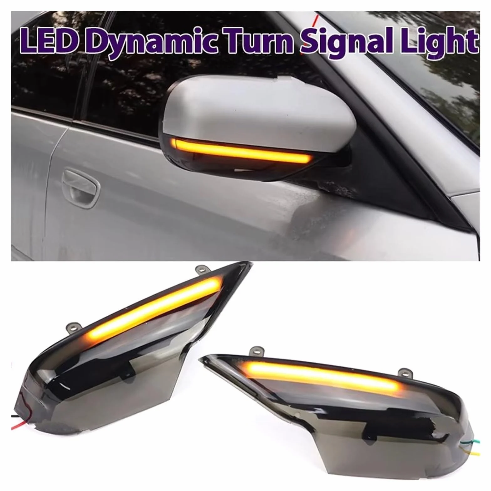 Światło kierunkowskazu do Subaru Forester SG dla Legacy dla Outback BL BP 2003-2008 dla Tribeca B9 lusterko boczne migacz lampka LED dynamiczna