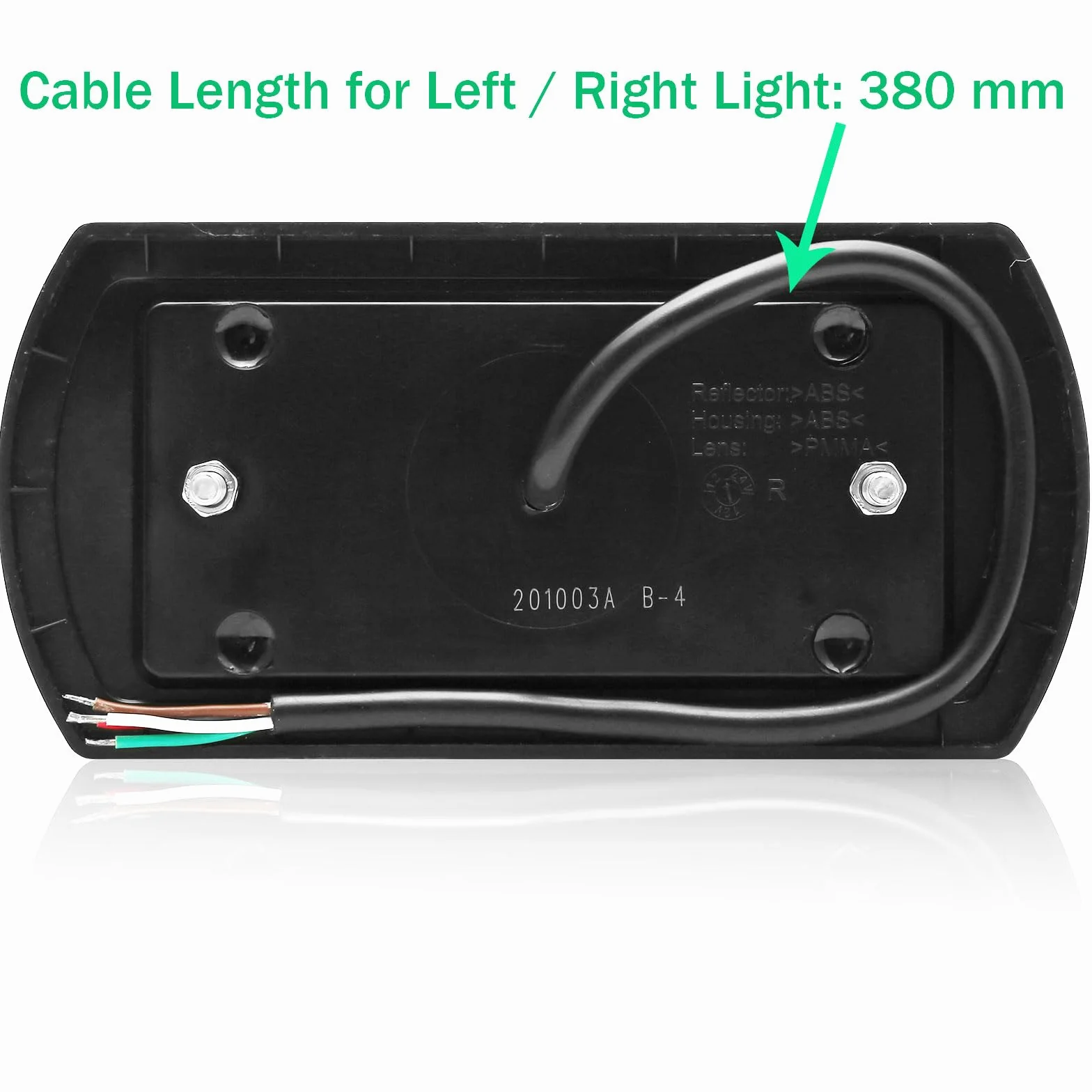 2 szt. 12/24 V LED tylne światła do przyczepy, 4 funkcje + reflektor, światła przyczepy 12 V, tylne światła LED, lampki kontrolne tablicy rejestracyjnej, wodoodporne, zanurzalne do kampera