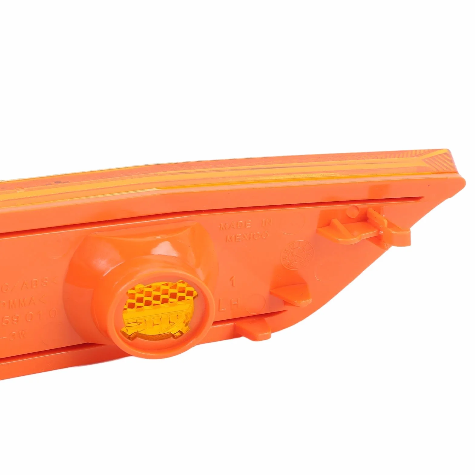 aqxreight Osłona Bocznego Znacznika Osłona Lampy Kierunkowskazu Zamiennik Lampy Bocznej na 34350 TET H01 34300 TE H01 z PC PP Materiał Zatrzask na Instalacji Zwiększona jasność (YELLOW)