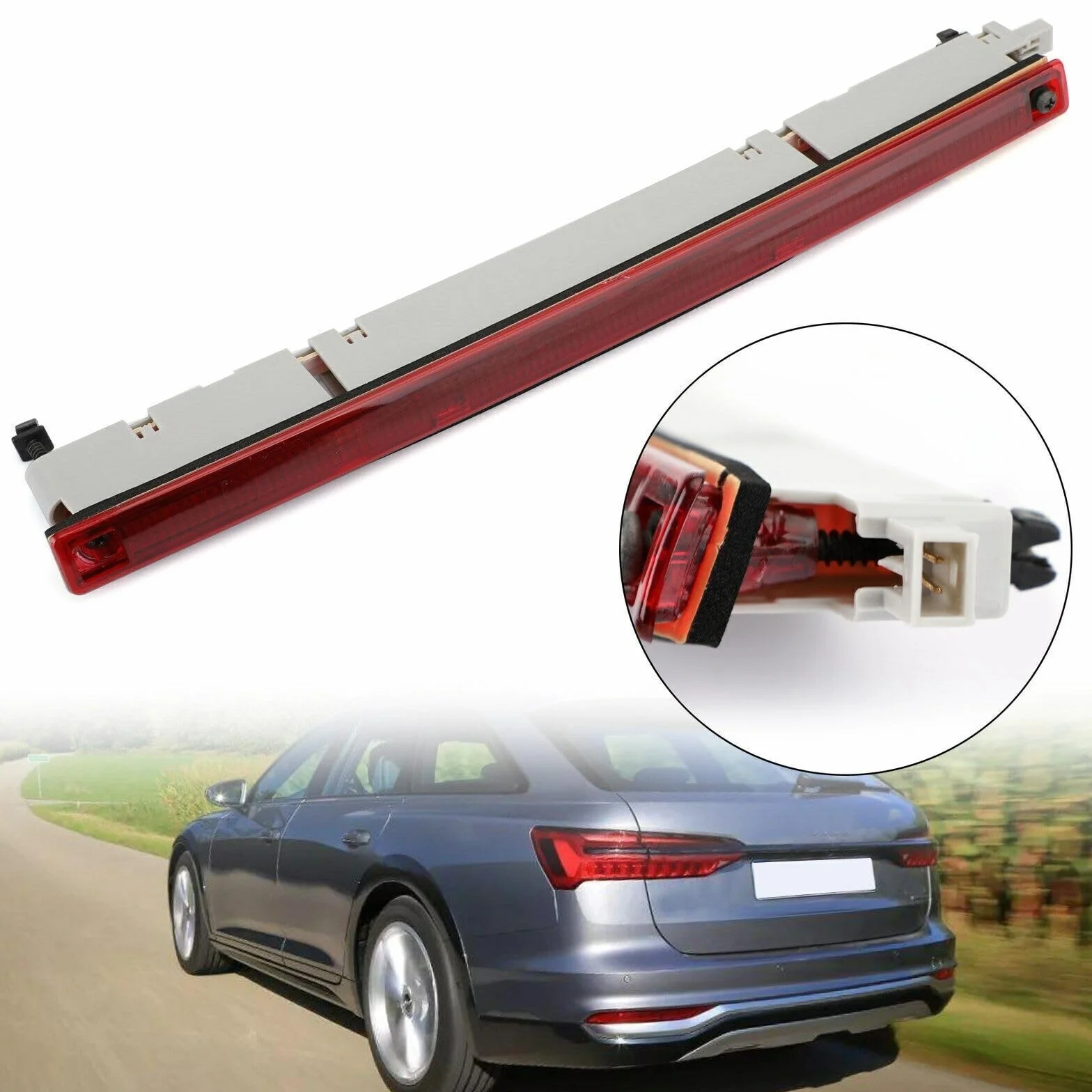 JKAPCYJFHF Trzecie 3. światło hamowania pasuje do Audi A6 Allroad Quattro Wagon 4B9945097A