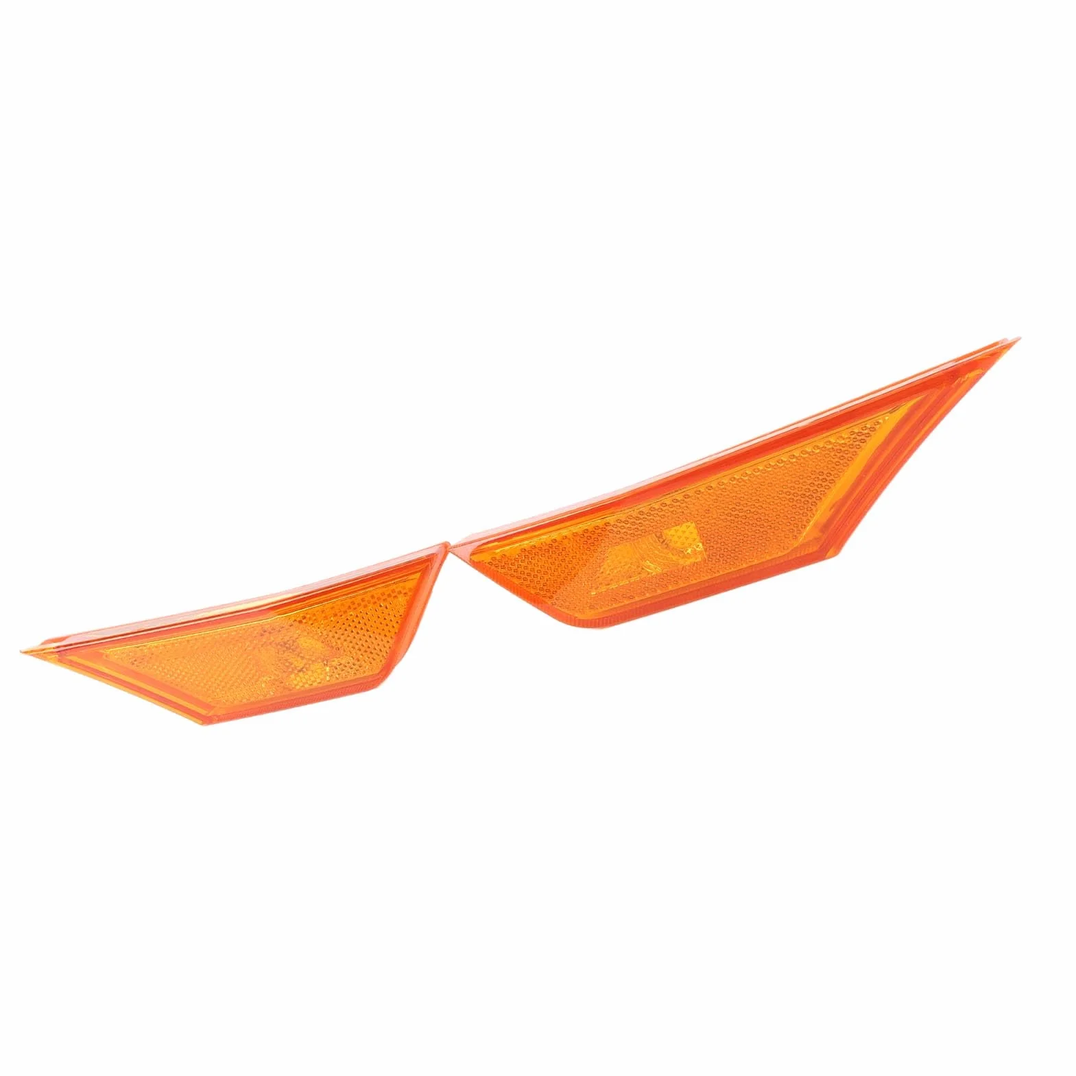 aqxreight Osłona Bocznego Znacznika Osłona Lampy Kierunkowskazu Zamiennik Lampy Bocznej na 34350 TET H01 34300 TE H01 z PC PP Materiał Zatrzask na Instalacji Zwiększona jasność (YELLOW)
