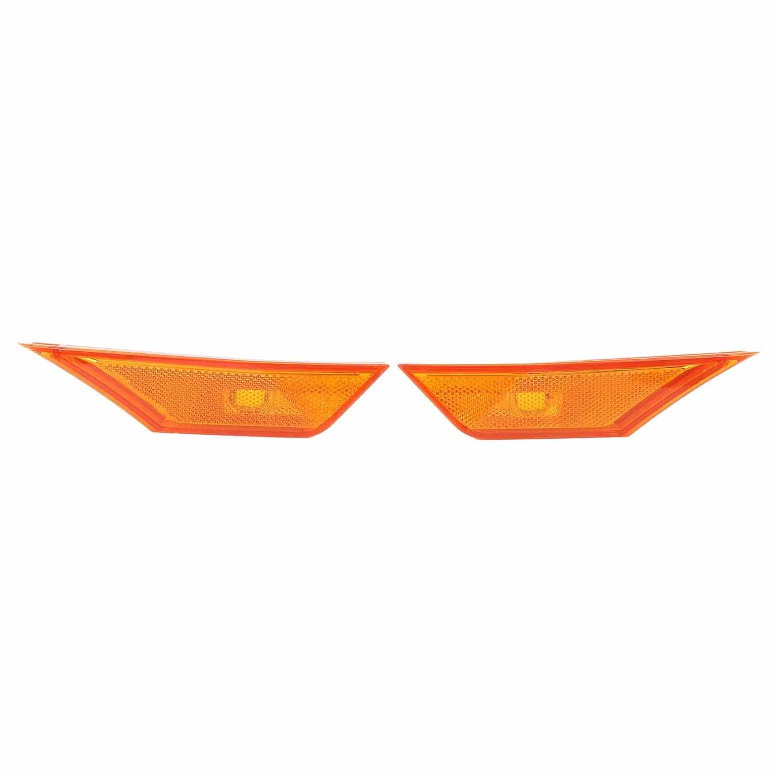 aqxreight Osłona Bocznego Znacznika Osłona Lampy Kierunkowskazu Zamiennik Lampy Bocznej na 34350 TET H01 34300 TE H01 z PC PP Materiał Zatrzask na Instalacji Zwiększona jasność (YELLOW)