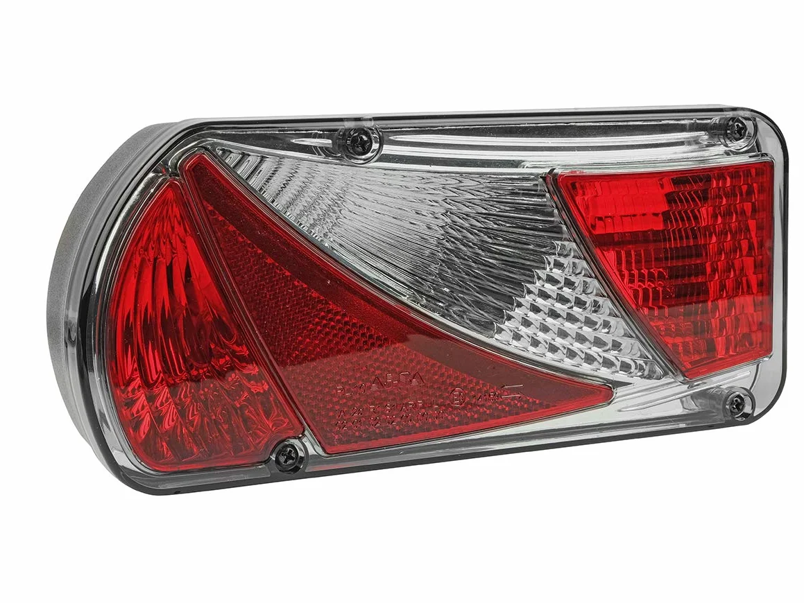 EUFAB 11541 Zapasowa lampa tylna lewa kompletna do bagażnika rowerowego EUFAB i LAS od 2014 r