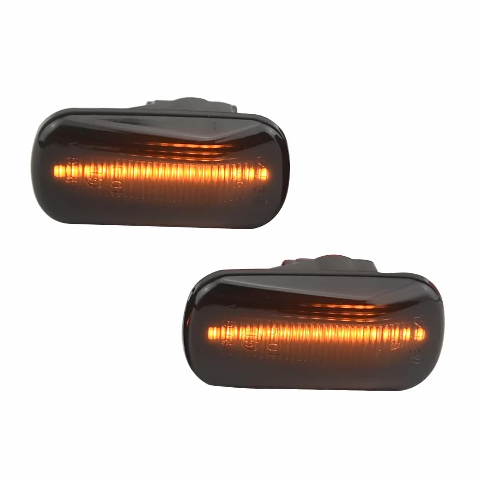 2 sztuk Led dynamiczny kierunkowskaz boczny światło kierunkowskazu Kompatybilny z Hon-da Stream S2000 CR-V HR-V Ci-vic City Fit Ja-zz Acc-ord Rep-eater światło sygnalizacyjne