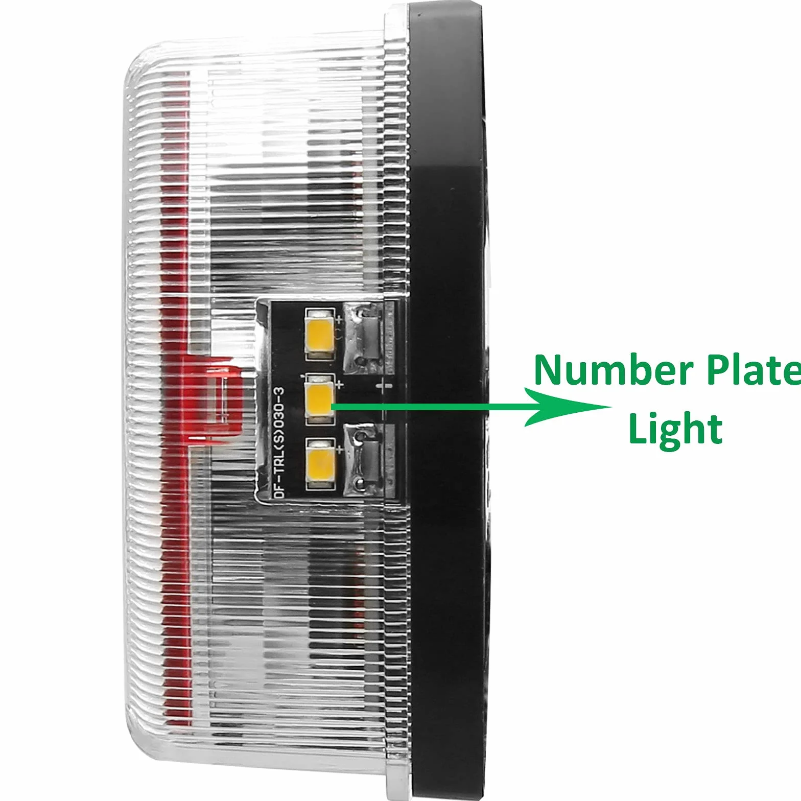 2 szt. 12/24 V LED tylne światła do przyczepy, 4 funkcje + reflektor, światła przyczepy 12 V, tylne światła LED, lampki kontrolne tablicy rejestracyjnej, wodoodporne, zanurzalne do kampera
